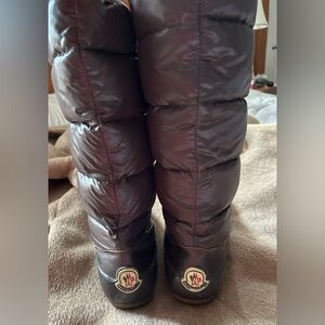 Moncler Down Rain or Snow Boots Size 37